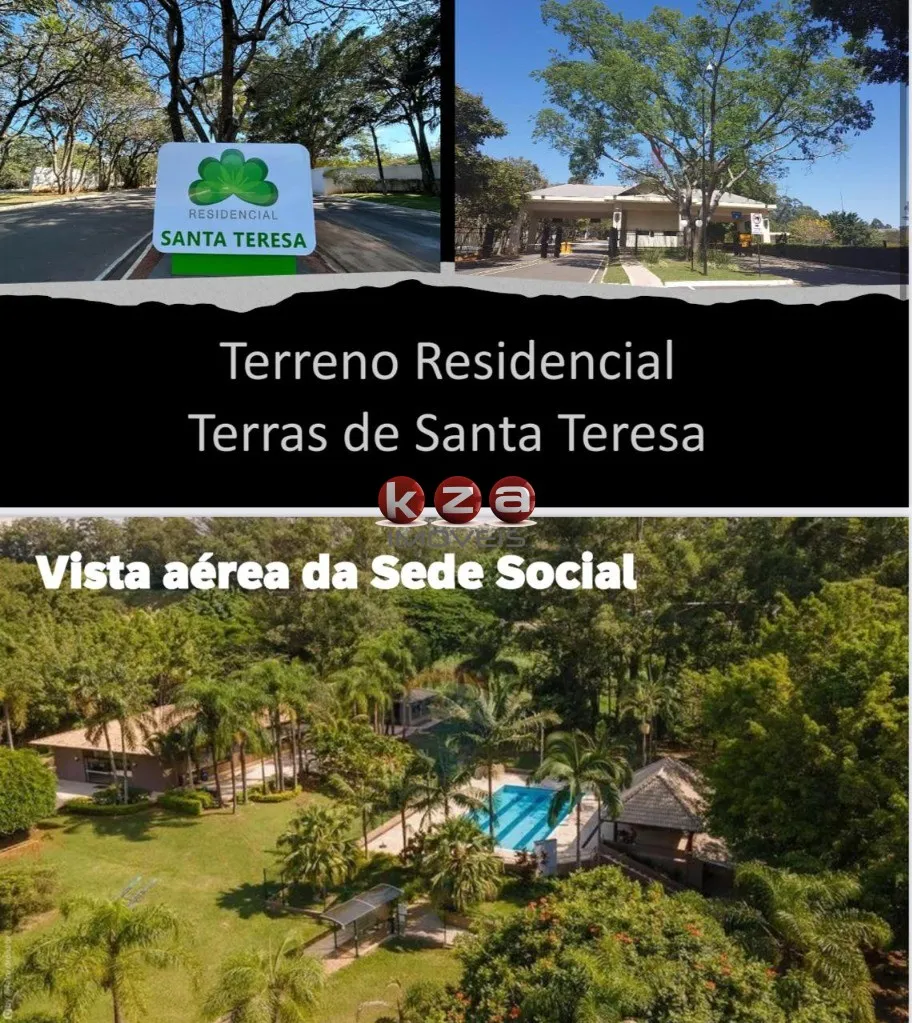 Imagem Terreno lindo a venda com 810 metros no Condomínio Terras de Santa Teresa - Entre Vinhedo e Itupeva-SP