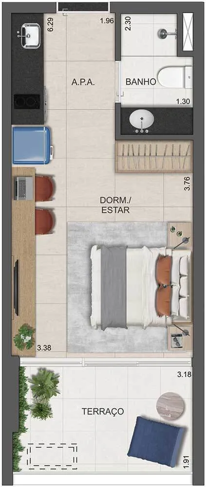 Imagem Apartamento em Pinheiros São Paulo SP
