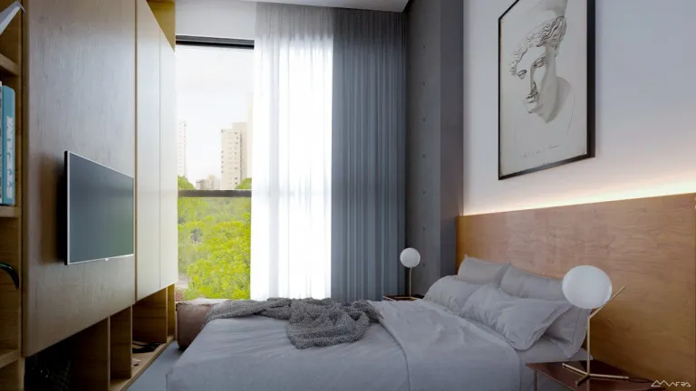 Imagem Apartamento com 1 Quarto à Venda, 27 m² em Casa Amarela - Recife