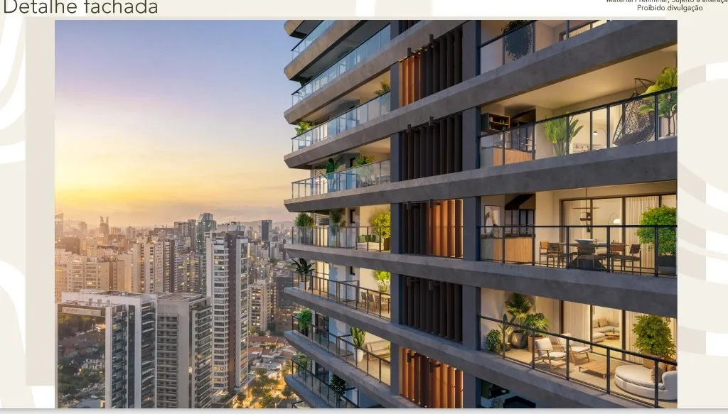 Foto do imóvel 2 quartos, 2 suítes, 2 vagas, 114m² - Condomínio Casa Nacional Eztec.
