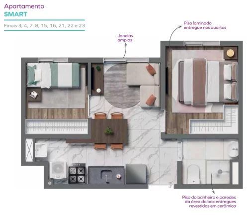 Imagem Apartamento à venda no bairro Sacomã - São Paulo/SP