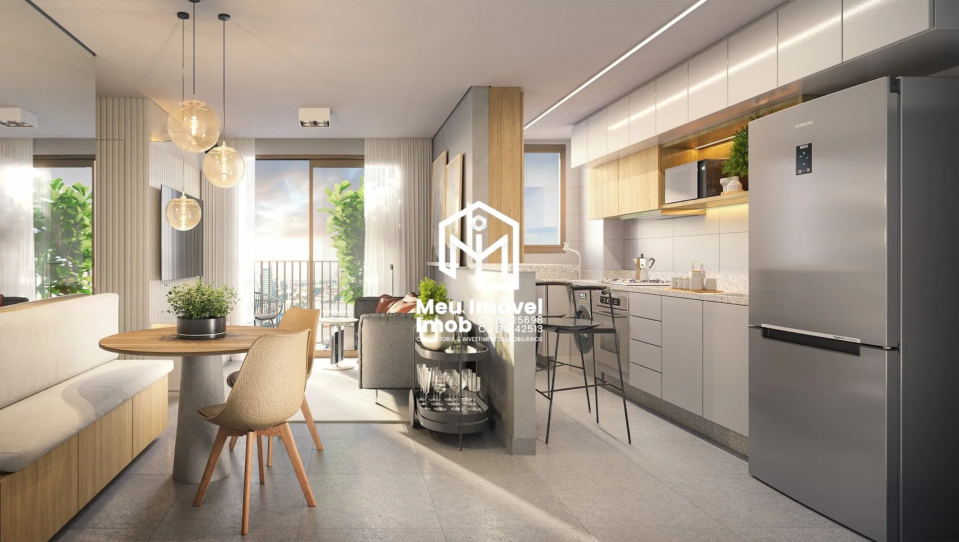 Imagem Residencial Next Taguatinga 3 Quartos 1 Suíte 1 Vaga 67m² Varanda Lazer Completo