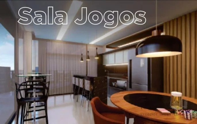 Imagem Excelente apartamento com 1 suíte , lavabo, 1 vaga e hobby box. Condomímio possui salão de festas...