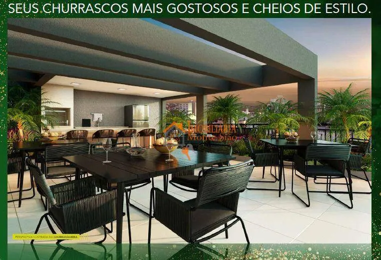 Imagem Apartamento com 2 dormitórios à venda por R$ 454.663,00 - Centro - Guarulhos/SP