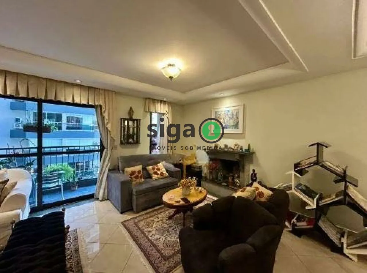 Imagem Apartamento Alto Padrão de 4 Quartos com 3 Vagas -165m² à Venda.