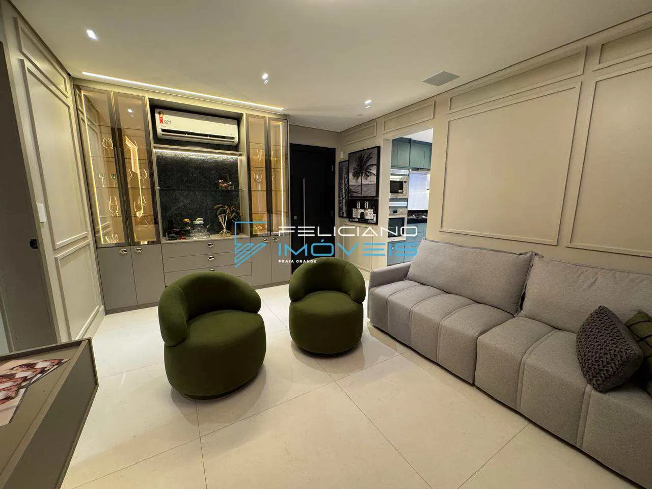Imagem Apartamento com 2 quartos, Guilhermina, Praia Grande - R$ 1.03 mi, Cod: 6859