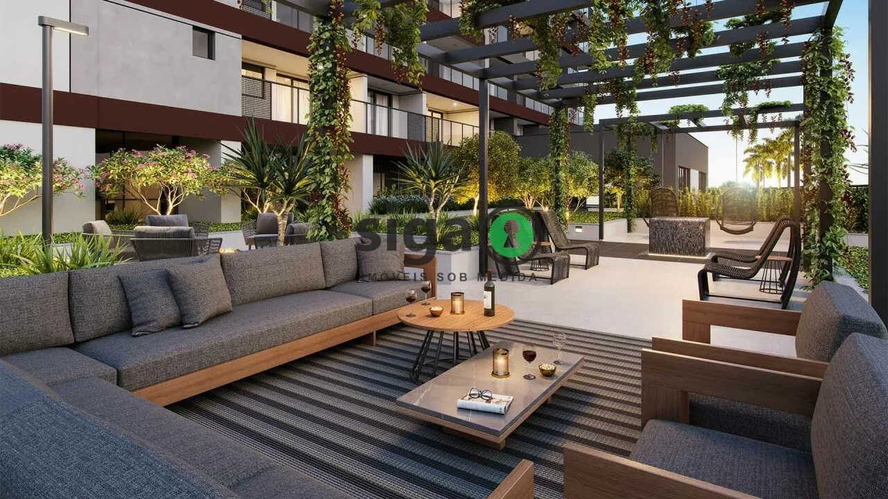 Imagem Apartamento com 1 dormitório de 40m² Brooklin com vaga| Moderno, Sofisticado e Ótima Localização