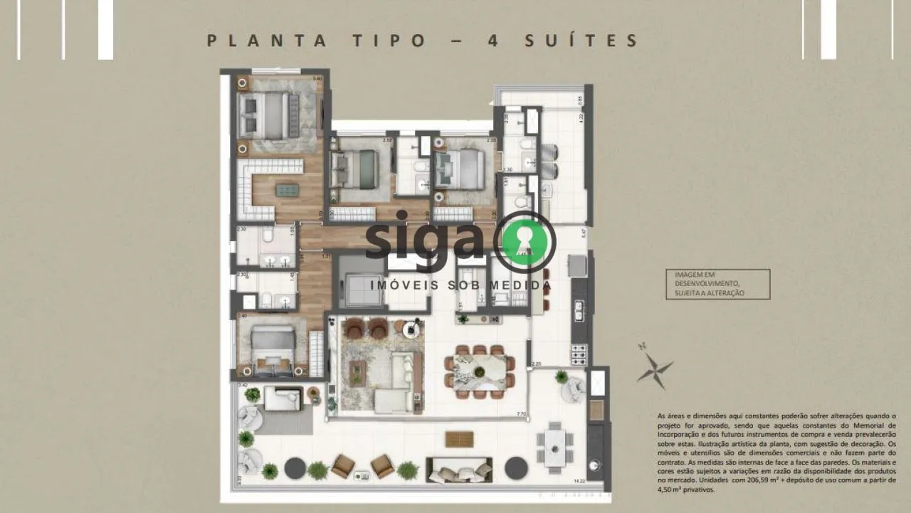 Imagem Apartamento Empreendimento em Campo Belo