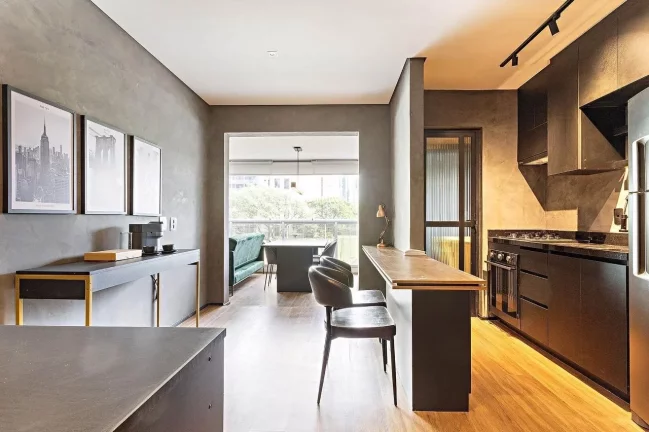 Foto do imóvel 1 suíte de alto padrão para Locação na Vila Nova Conceição de 60m².