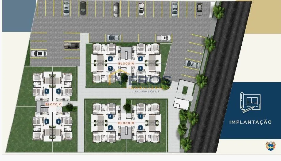 Imagem Residencial Messina - Apartamentos em construção | Morro do Algodão