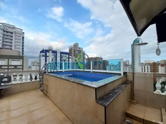 Imagem Cobertura - 2 dormitórios - piscina - churrasqueira - quadra do mar - Aparecida