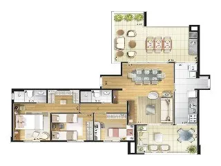 Imagem Residencial Contento Lorenzini, apartamento a venda em São Caetano SP, apartamento em São Caetano do Sul, apartamento 2 quartos em São Caetano do Sul