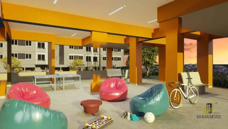 Imagem Apartamento de 3 quartos à venda no Centro de Vargem Grande Paulista-SP: 56,94m², 1 banheiro, 1 vaga de garagem.