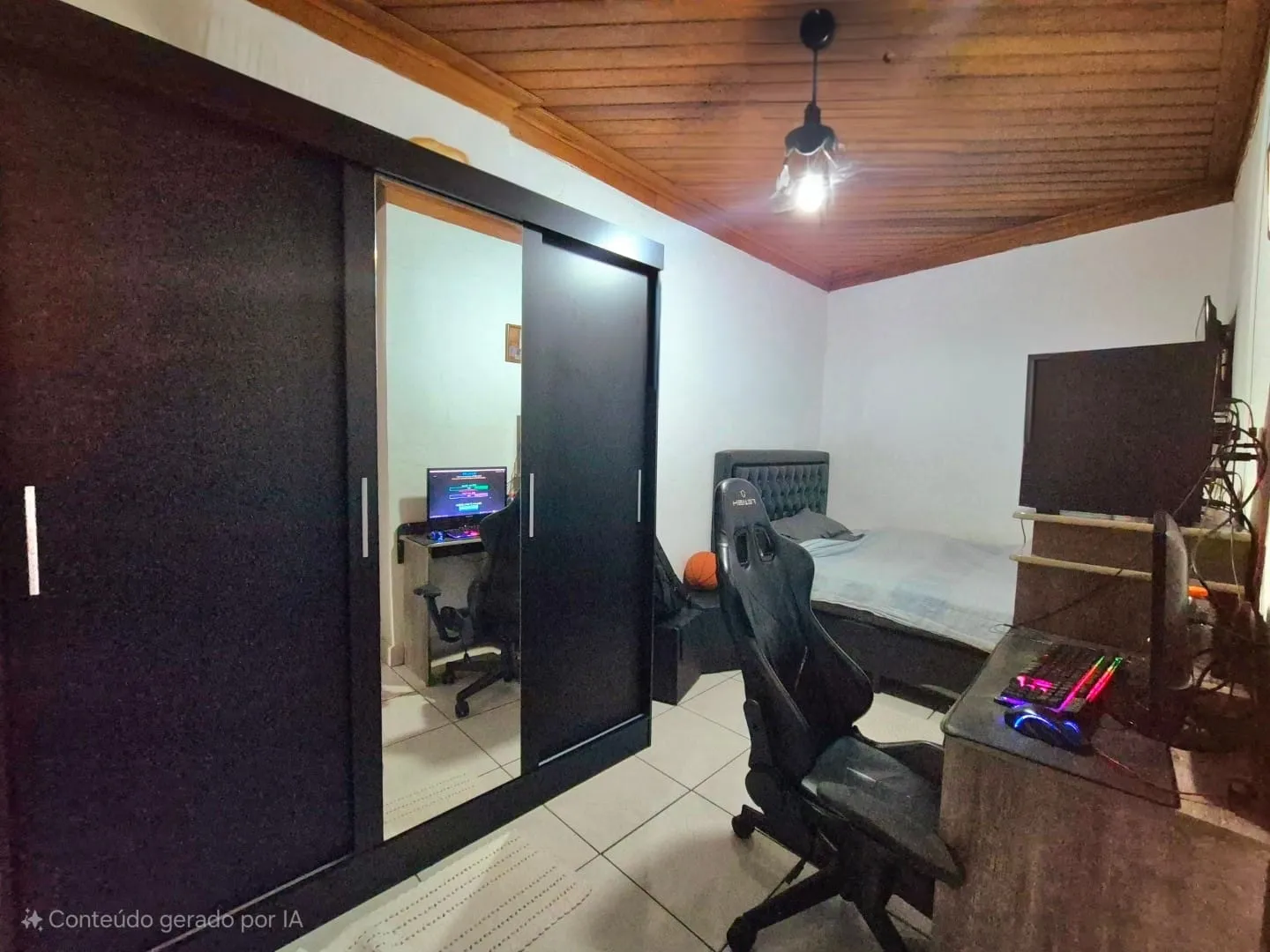 Imagem Casa Térrea na Região Central de Roseira com Espaço Comercial, Quintal Amplo, Piscina e Churrasqueira à Venda