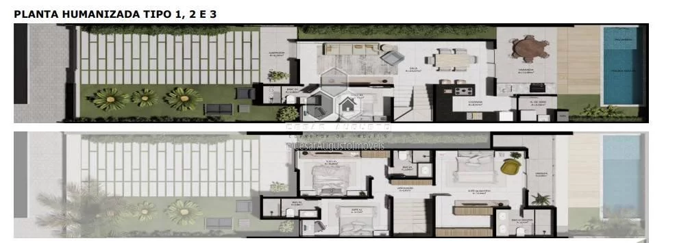 Imagem Brisas Residence Duplex - Casas soltas com 04 suítes no Eus?(C)bio