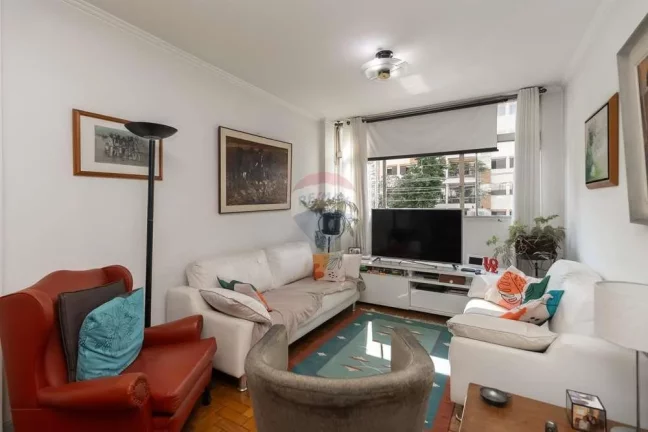 Imagem Apartamento localizado no bairro de Cerqueira Cesar - São Paulo - SP de 98 m2 de àrea útil com 3 dormitórios, sendo 1 suite.