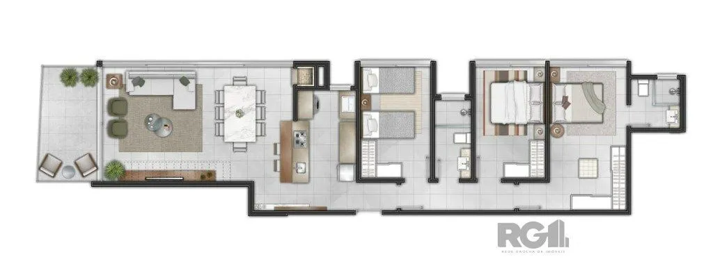 Imagem Apartamento em Centro