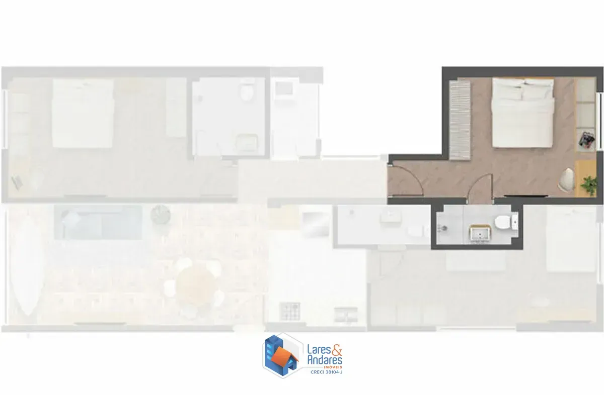 Imagem Apartamento para venda em Pinheiros com 3 quartos, sendo 1 suíte, 111m²