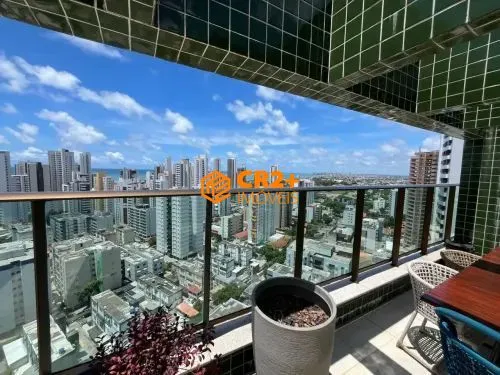 Imagem Vendo flat em boa viagem de 25 m2 de 1 quarto com 1 vaga de garagem, lazer comp