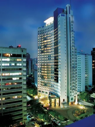 Imagem Flat disponível para locação no Meliá Jardim Europa no Itaim Bibi, com 29m², 1 dormitório e 1 vaga de garagem
