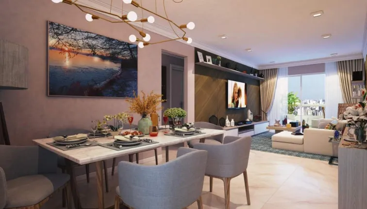 Imagem Apartamento com 2 Quartos à Venda, 88 m²em Maracanã - Praia Grande