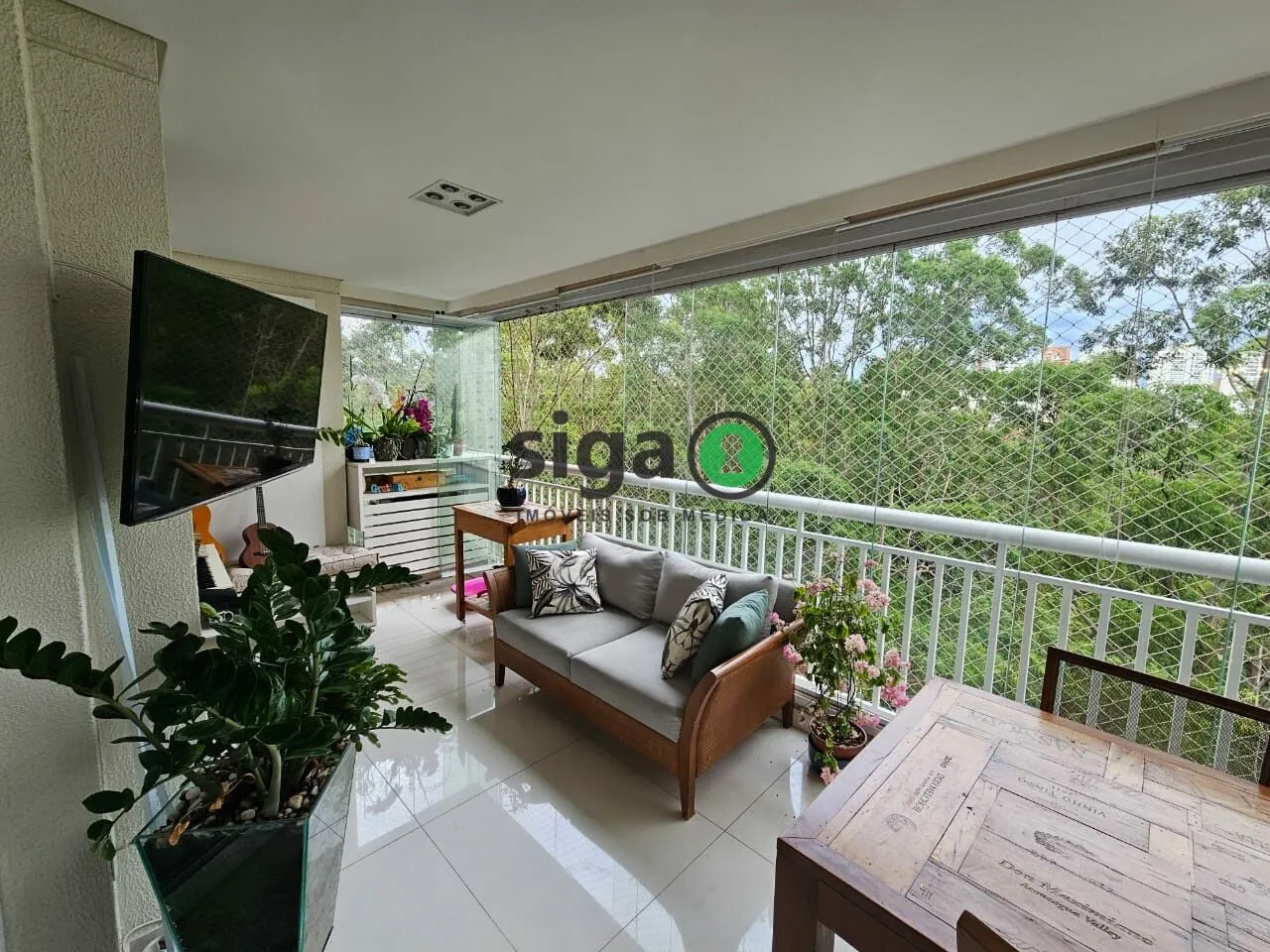 Imagem Apartamento com 138m2, 3 suites e 2 vagas, à venda na Vila Andrade.