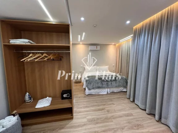 Imagem Flat disponível para locação no Clarion Faria Lima, com 27m², 1 dormitório e 1 vaga