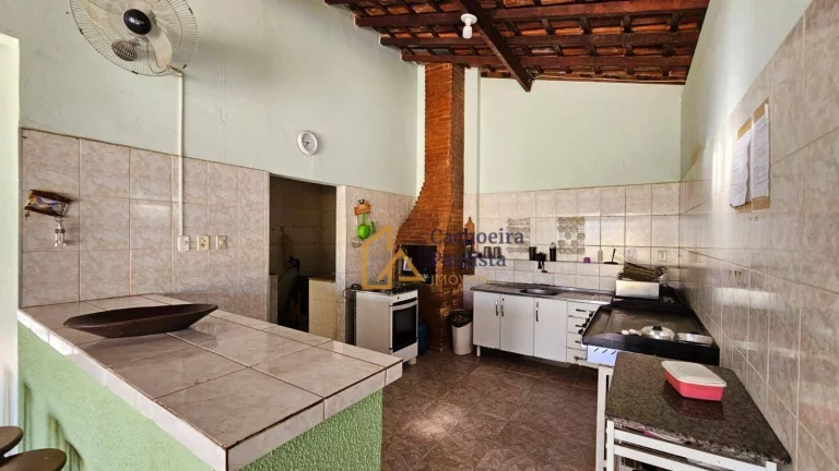 Imagem Casa à venda com salão, área de lazer e área gourmet - Jardim Nova Cachoeira - Cachoeira Paulista/SP