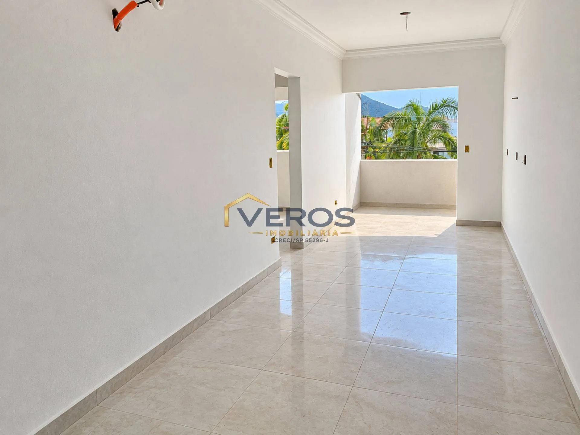 Imagem Apartamento novo terraço privativo para venda a 400m da praia Massaguaçu