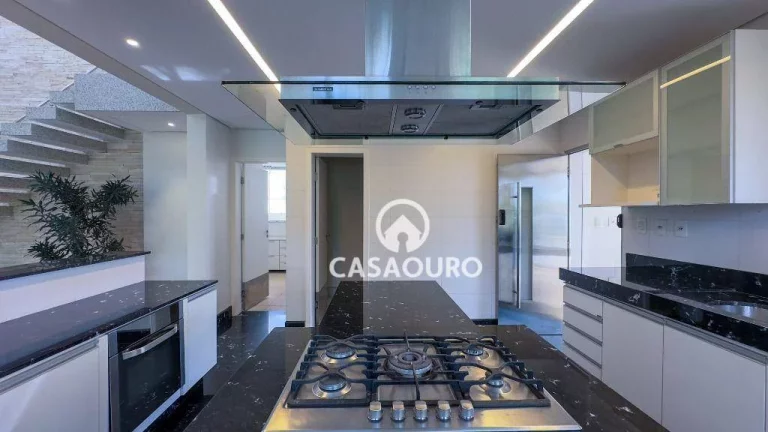 Imagem Casa com 4 suítes à venda, 397 m² por R$ 3.499.000,00 - Alphaville - Lagoa dos Ingleses - Nova Lima/MG