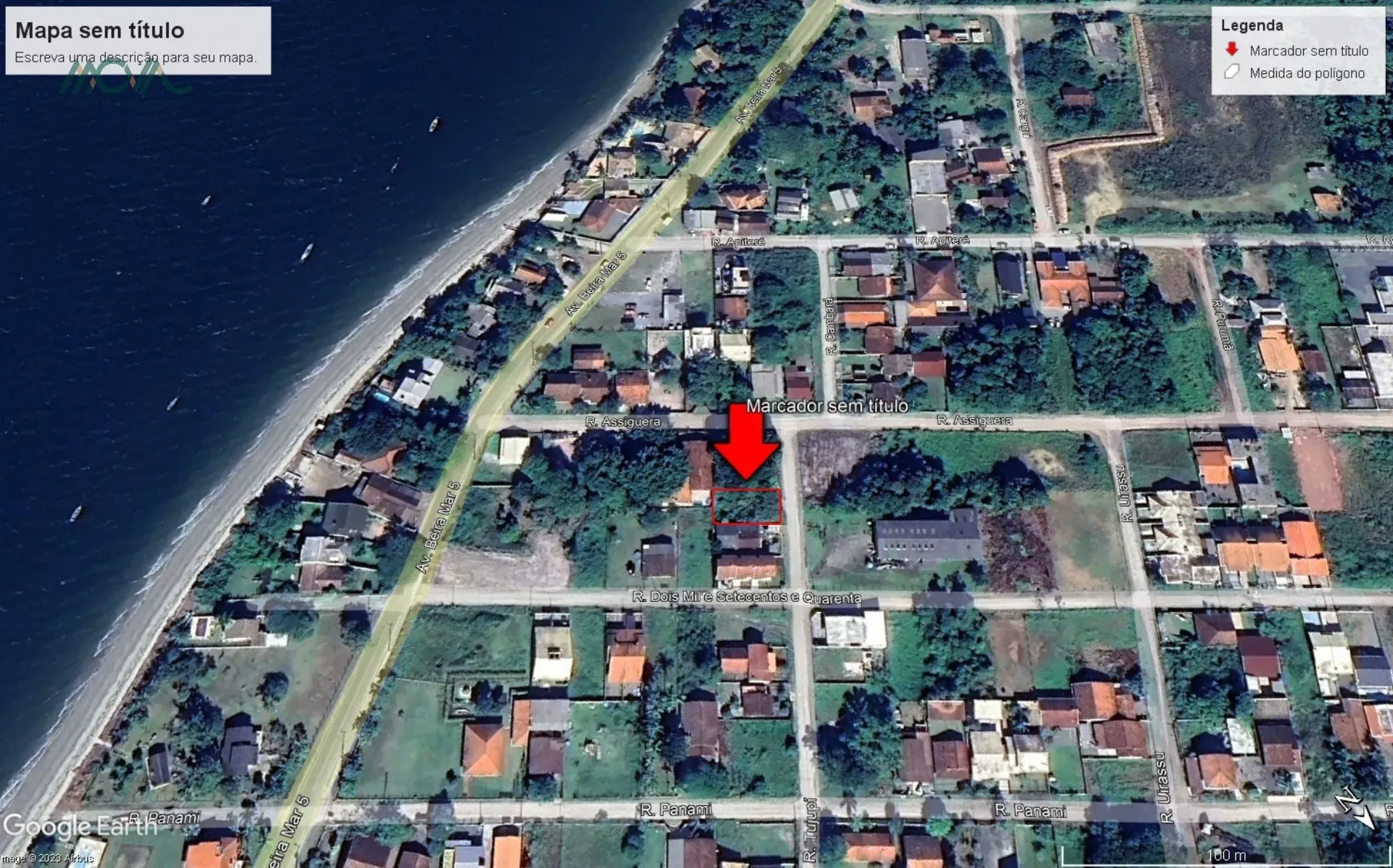 Imagem Terreno disponível no Balneário Farol do Itapoá II, localizado no bairro Pontal do Norte. Com dim...