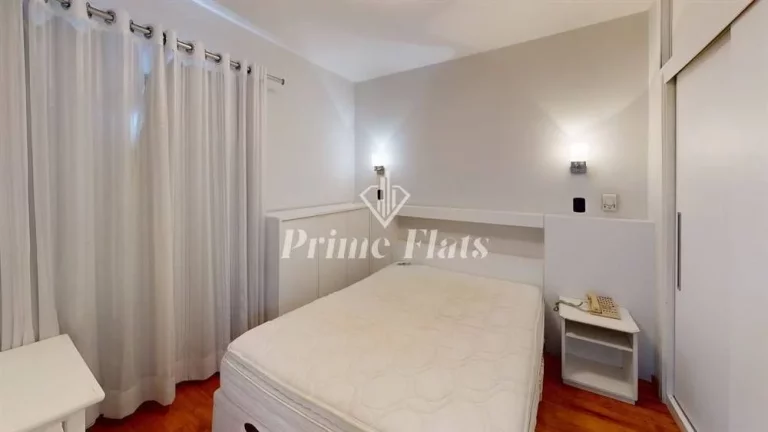 Imagem Flat disponível para locação no Ninety Hotel, com 33m², 1 dormitório e 1 vaga
