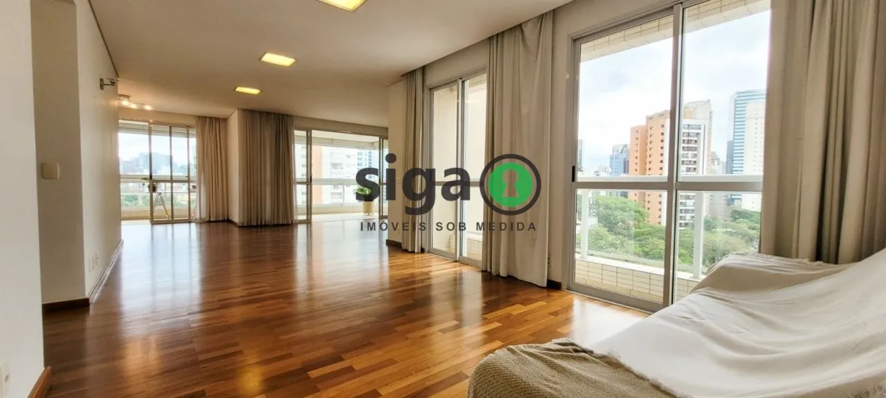 Imagem 238m² com varanda gourmet, 4 suítes e vista livre