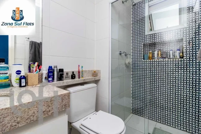 Imagem Apartamento á Venda Em Santo Amaro Com 2 Suítes e 2 Vagas - Varanda Gourmet