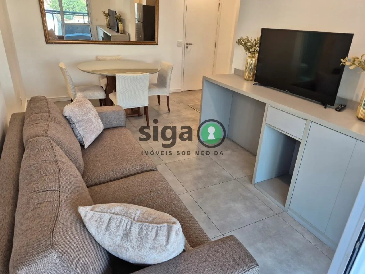 Imagem Apartamento para locação na Chácara Santo Antônio com 2 quartos