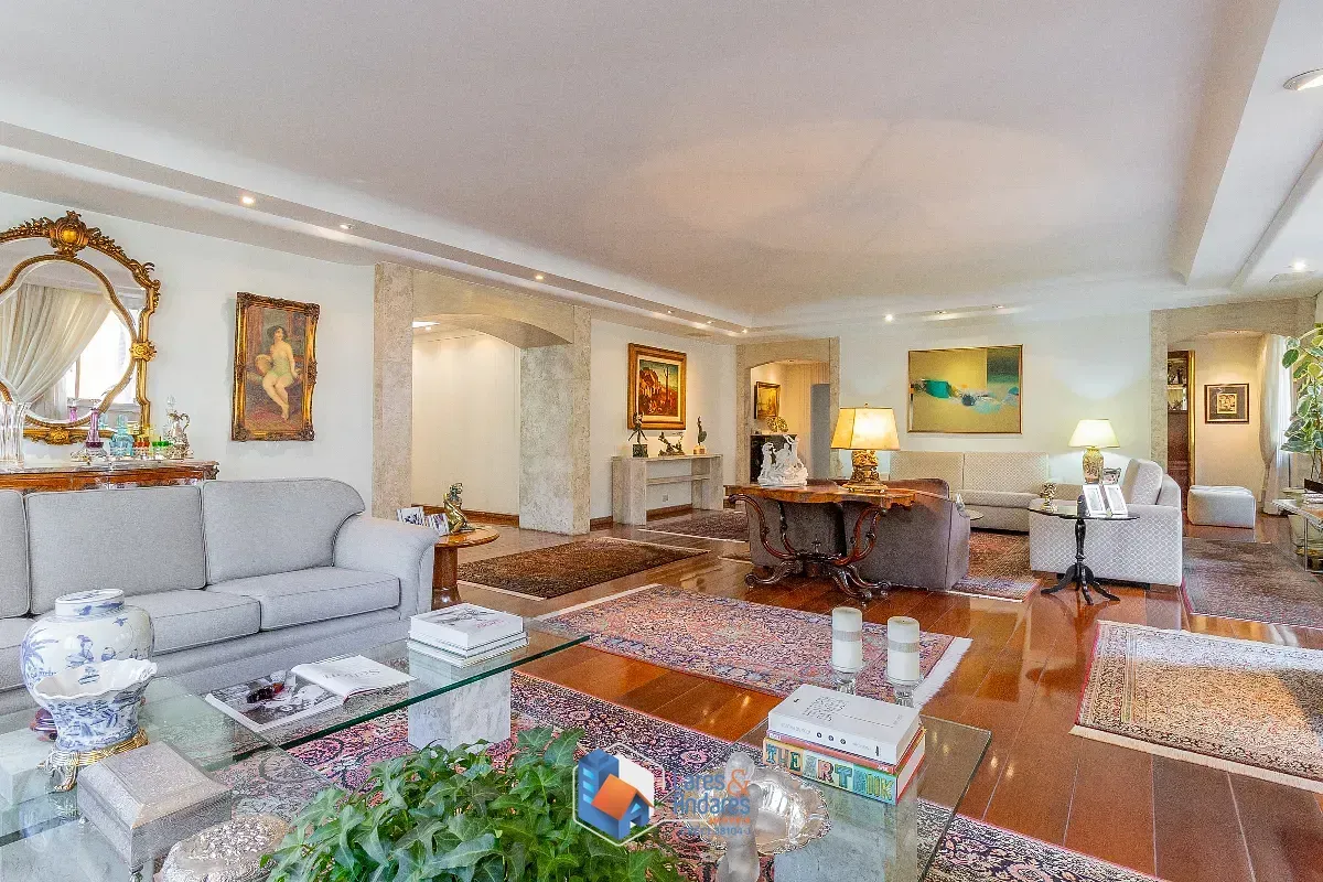 Imagem Apartamento para venda em Higienópolis com 4 quartos, sendo 2 suítes, 380m²