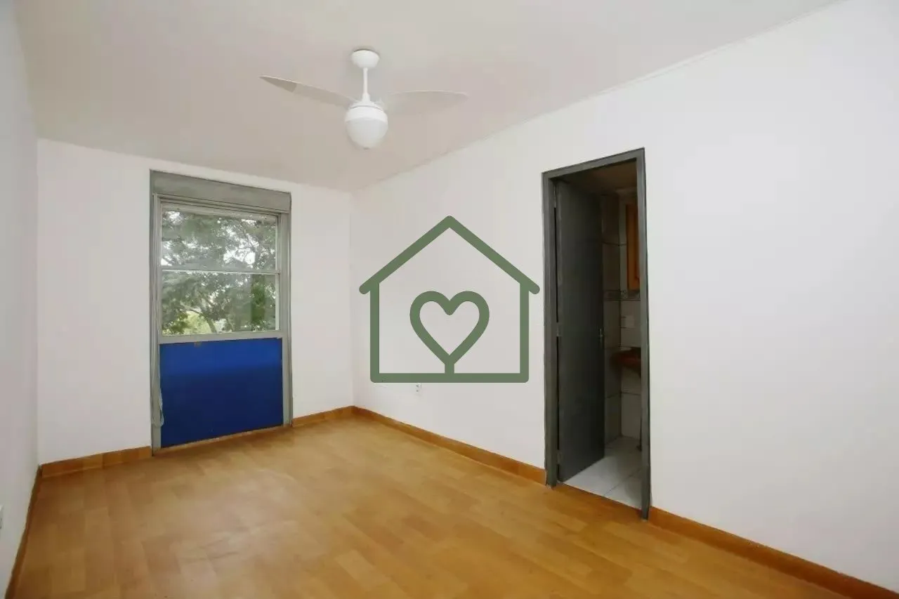 Imagem Ótima opção de apartamento JK no bairro Humaitá, localizado no térreo, com posição solar lest...