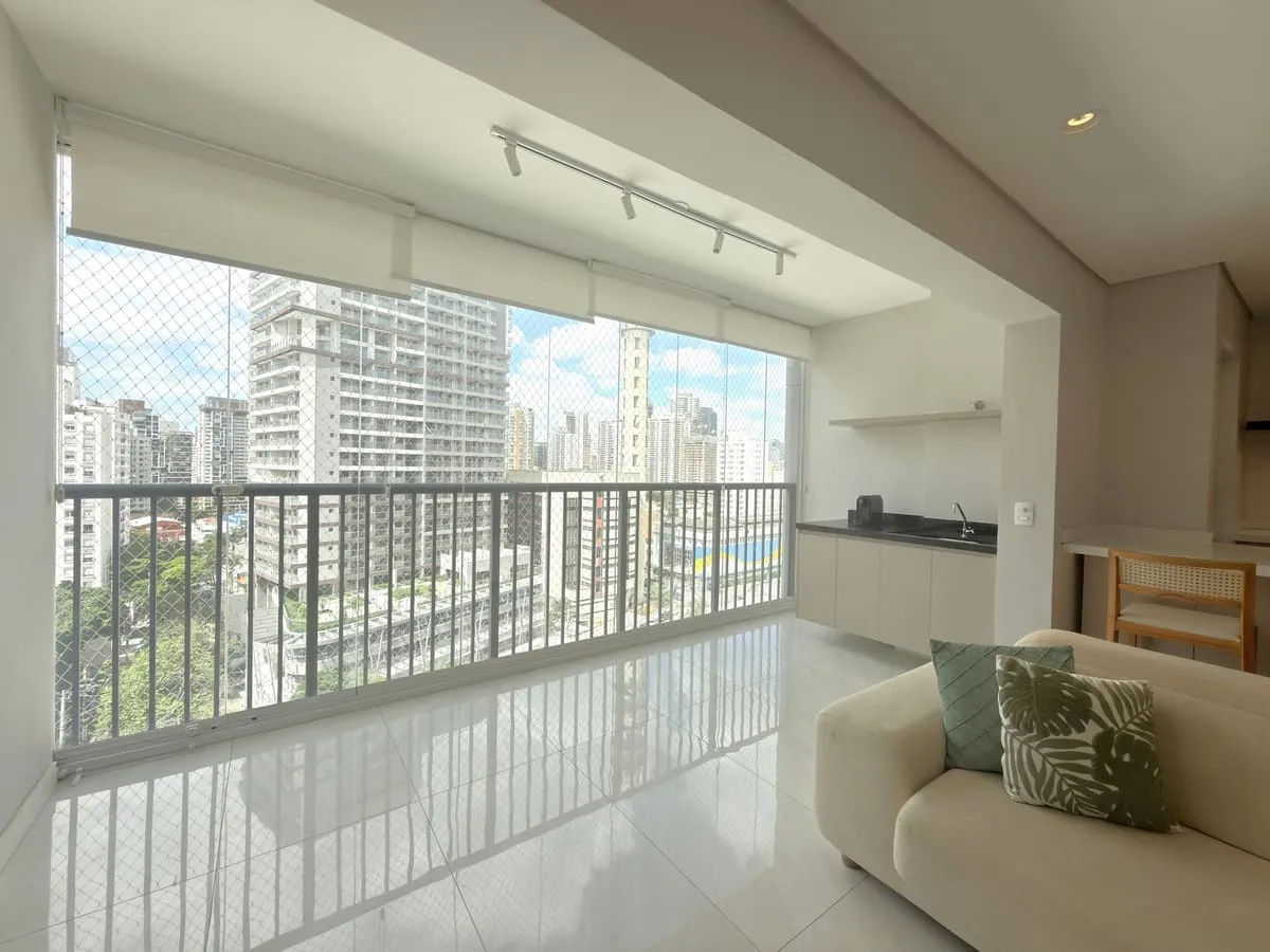 Imagem Apartamento com 1 Quarto para alugar, 78m² - Brooklin