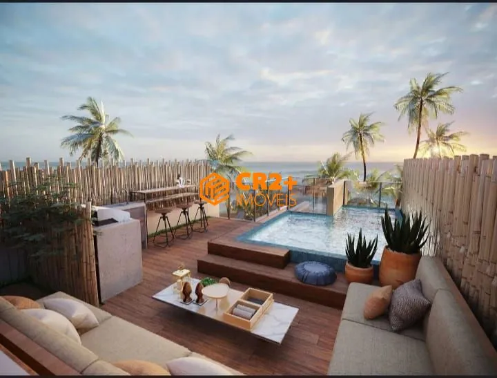 Imagem Vendo Flat 77m² c/ 1 Quarto em Muro Alto. BEIRA MAR