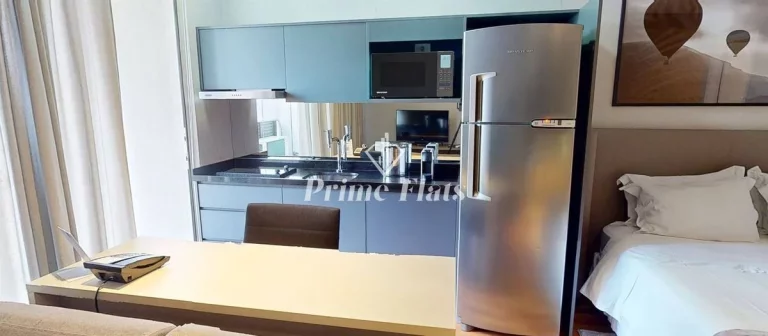 Imagem Flat disponível para venda no FL Residence, com 35m², 1 dormitório e 2 vagas de garagem