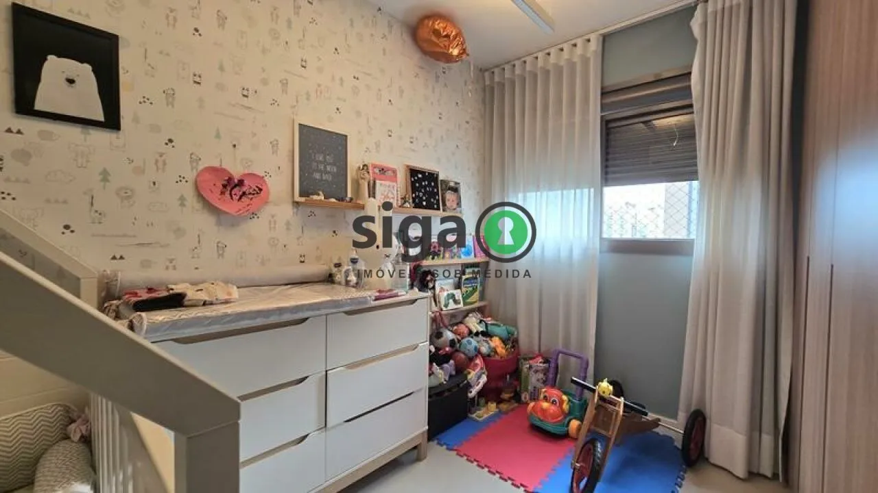 Imagem Apartamento Pronto para Morar no Campo Belo com Varanda Gourmet e 143 m²