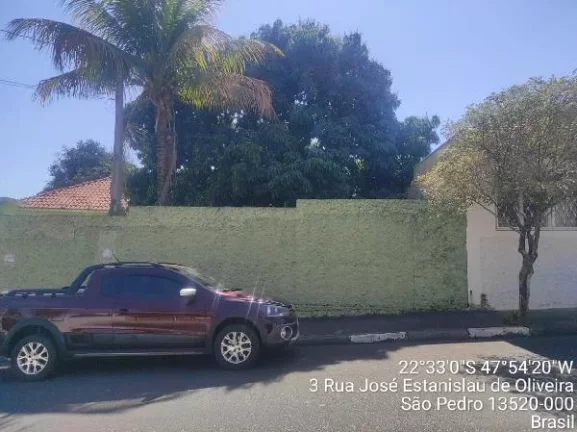 Oportunidade Única em SAO PEDRO - SP | Tipo: Terreno | Negociação: Leilão | Situação: Imóvel em RUA JOSE ESTANISLAU DE OLIVEIRA