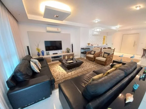 Imagem Apartamento Alto Padrão - à Venda - 4 suítes - Vista Mar - Gonzaga/Santos
