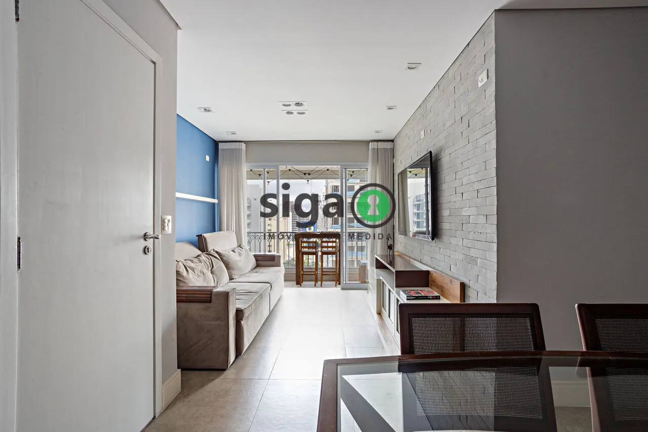 Imagem APARTAMENTO IMPECÁVEL MOBILIADO E EQUIPADO NO BROOKLIN