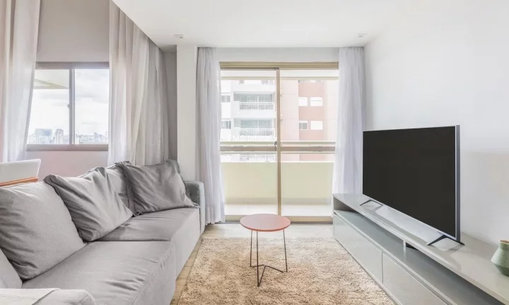 Foto do imóvel Apartamento à venda no Brooklin Paulista com 2 suítes, 2 vagas, 100m² de área.