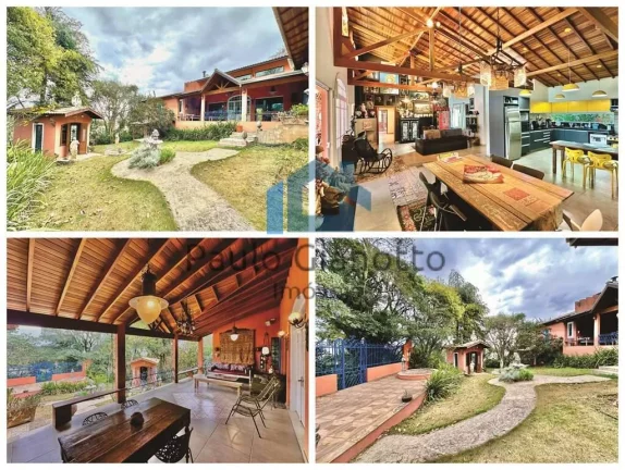 Foto do imóvel Casa rústica à venda no Paisagem Renoir Granja Viana em Rua Poá
