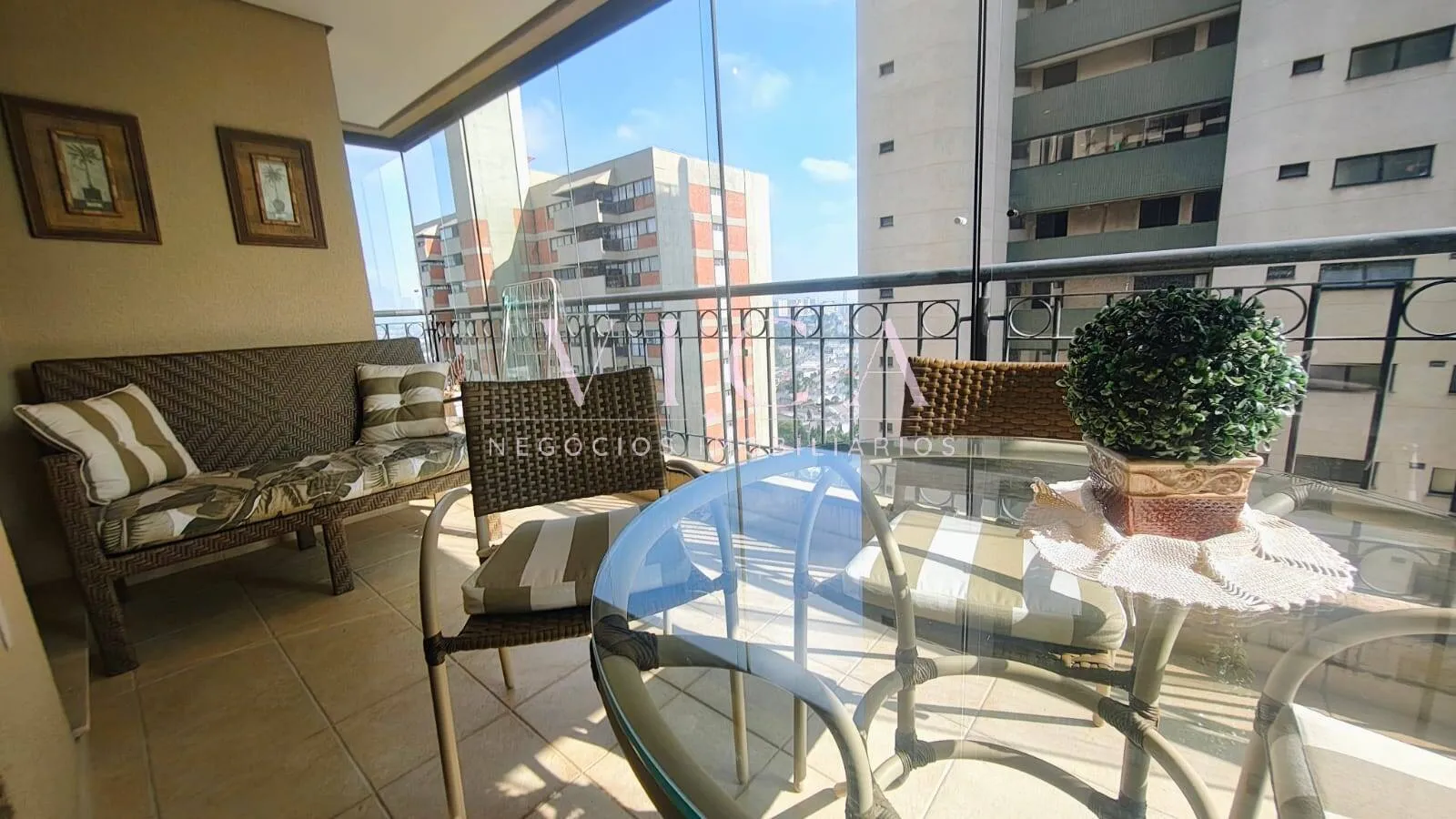 Imagem Alphaville Apto 177m² 3 dorms varanda gourmet aluguel R$ 13.000/mês