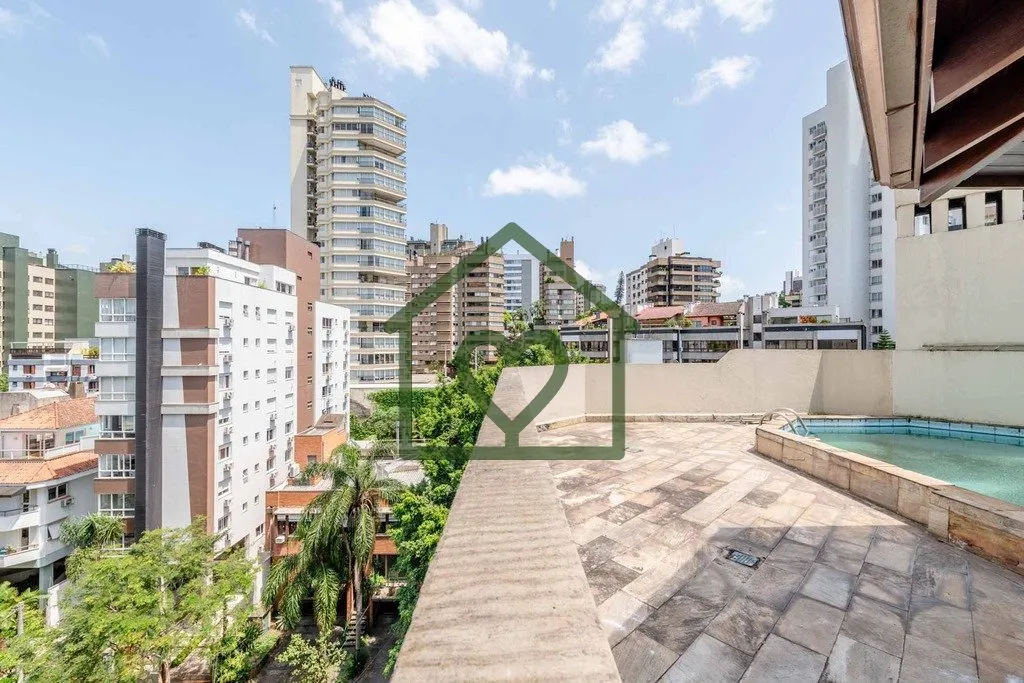 Imagem Cobertura 5 dormitórios com 449 m² de área privativa, piscina, amplas áreas externas e 4 vagas n...