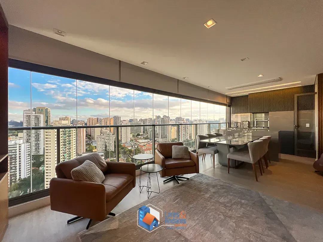 Imagem Apartamento para venda em Campo Belo com 3 quartos, sendo 3 suítes, 143m²
