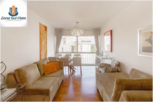Foto do imóvel Apartamento à Venda No Itaim Bibi Com 2 Dormitórios e 1 Vaga em RUA TABAPUÃ